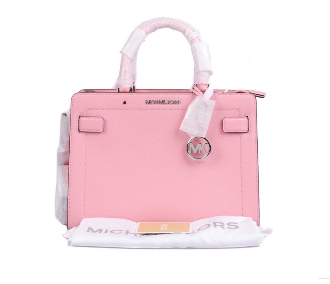 MICHAEL KORS Rayne Carnation East West Satchel Bag, Luxury  Michael Kors Medium East West Rayne Satchel Pink main image 0