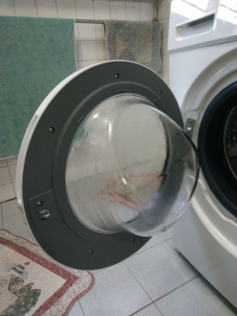 Midea front loader washing machine, TV & Home Appliances, Washing