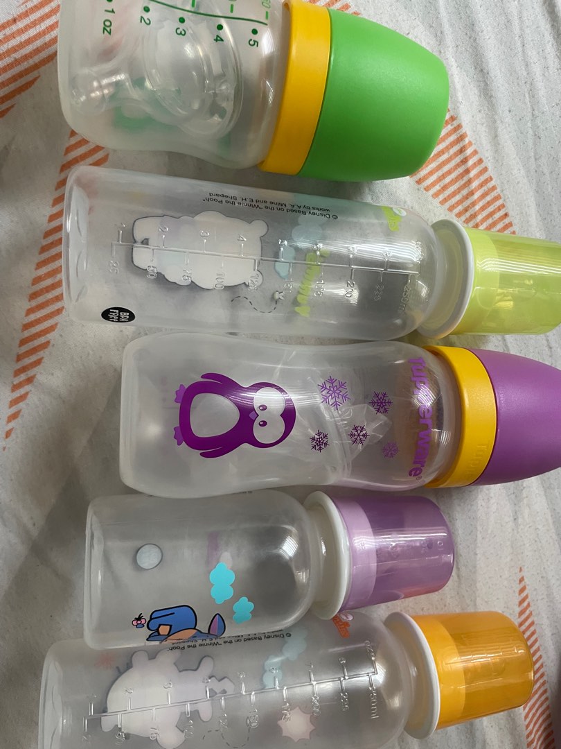 Tupperware Milk bottle, Babies & Kids, Nursing & Feeding, Breastfeeding ...