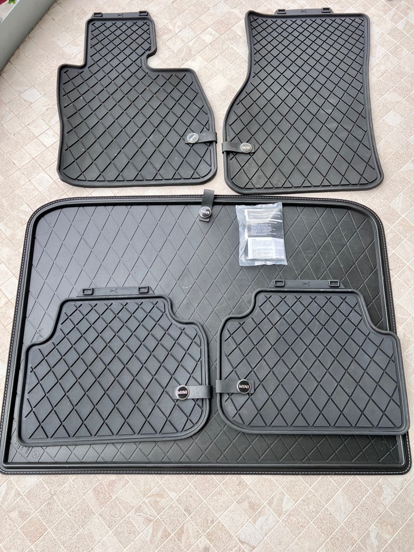 Mini clubman f54 allweather floor mats essential, Car Accessories