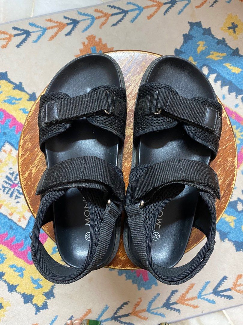 Monki slip on new arrivals sandals