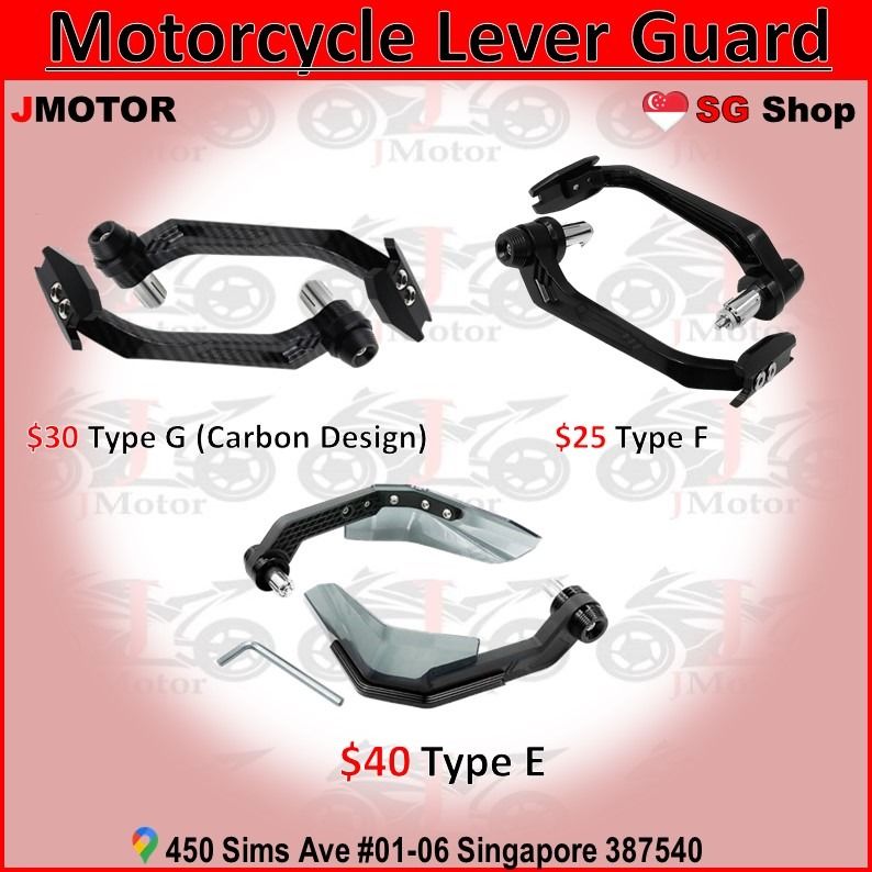 Motorcycle Lever Guard, Motorcycles, Motorcycle Accessories on Carousell
