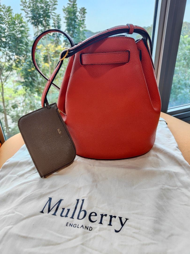 Mulberry abbey small classic grain leather bucket bag new arrivals