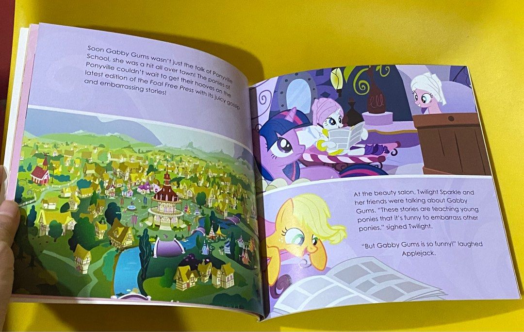 My Little Pony The Secret of Gabby Gums story book Hobbies Toys