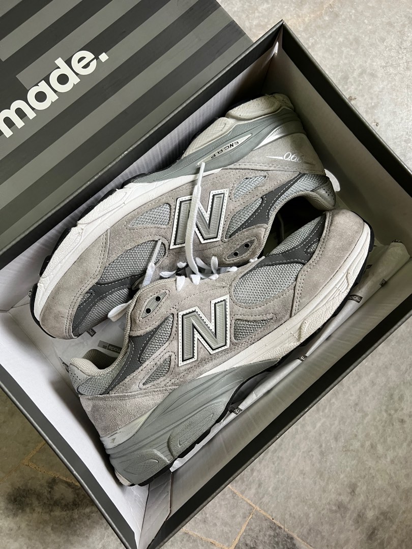 New balance 990v3 og grey M990GY3 Men s Fashion Footwear