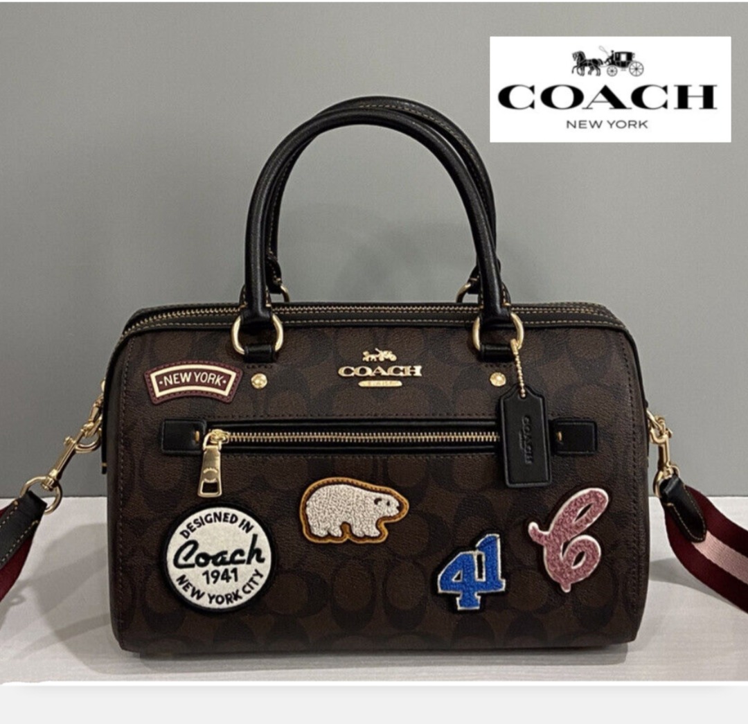 New Coach Original Limited Edition Collection Rowan Satchel In ...