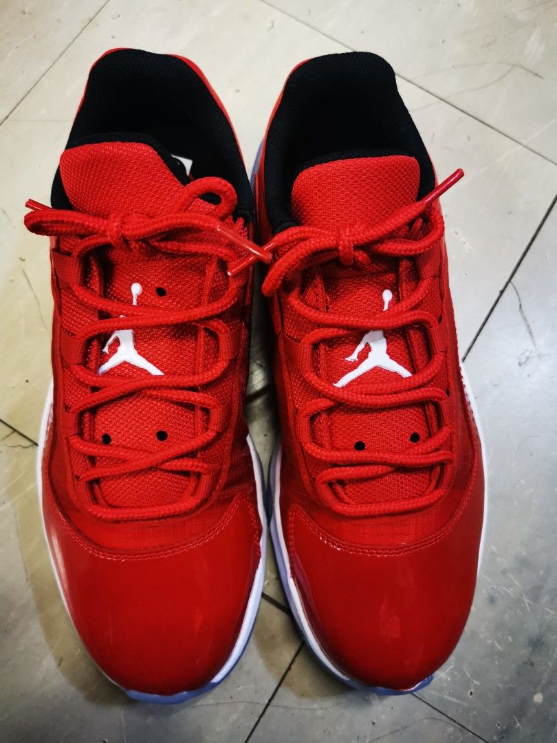 Jordan 11 on sale red 2018