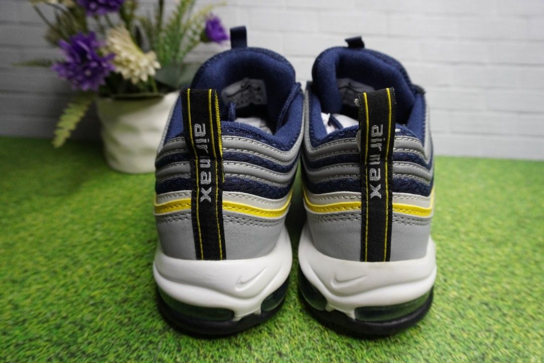 Nike air max 97 top wolf grey/tour yellow/gym blue/black