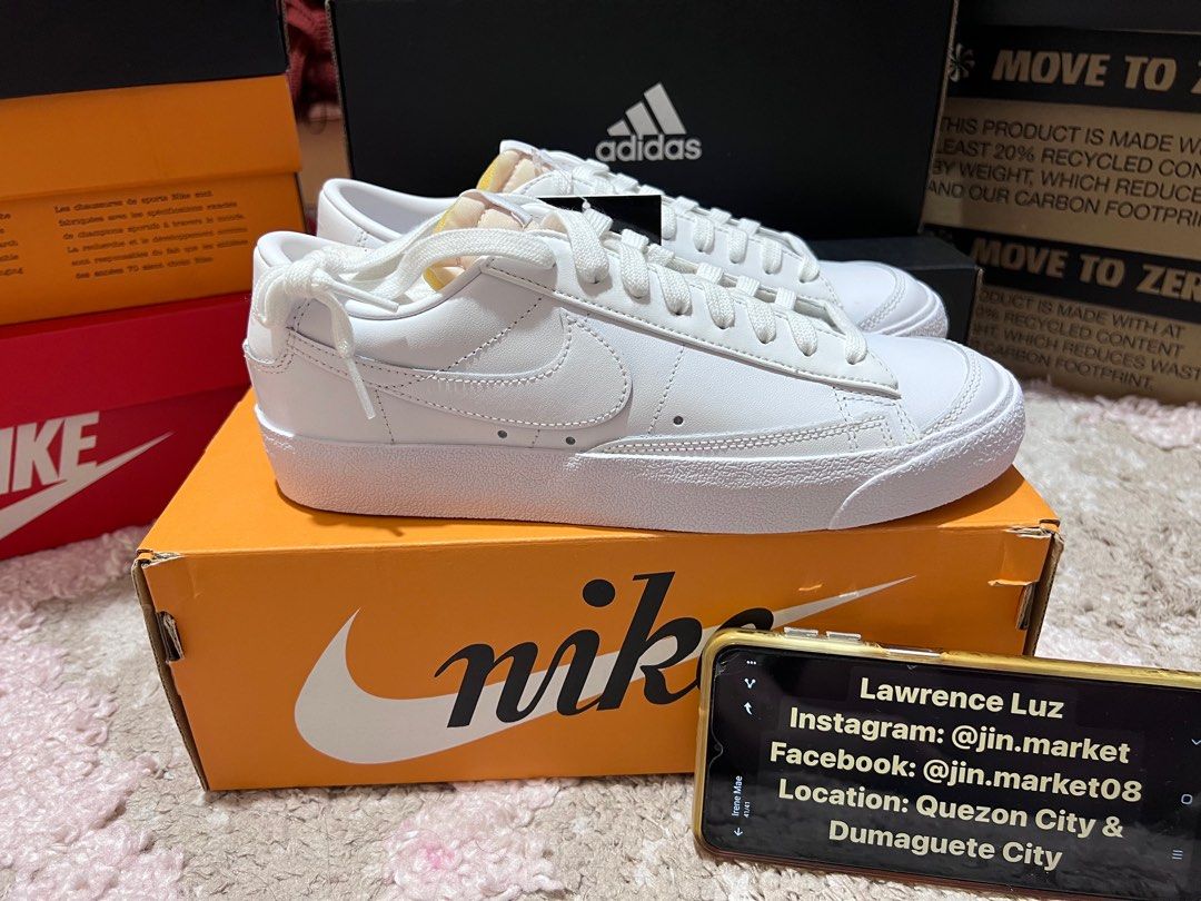 Nike Blazer Low ‘77 WMNS (Category: Sneakers) located in Quezon City. Submitted by irenemaex (Listing ID 1209049194, Image 2). Description: Nike Blazer Low ‘77 size: 8 US Women Brand New Location: QC Japan Released 4500 only.