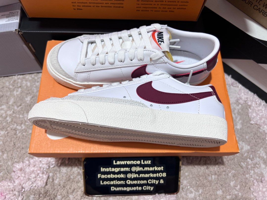 Nike Blazer Low ‘77 WMNS (Category: Sneakers) located in Quezon City. Submitted by irenemaex (Listing ID 1209049423, Image 2). Description: Nike Blazer Low ‘77 size: 6 US Women Brand New Location: QC Japan Released 4500 only.