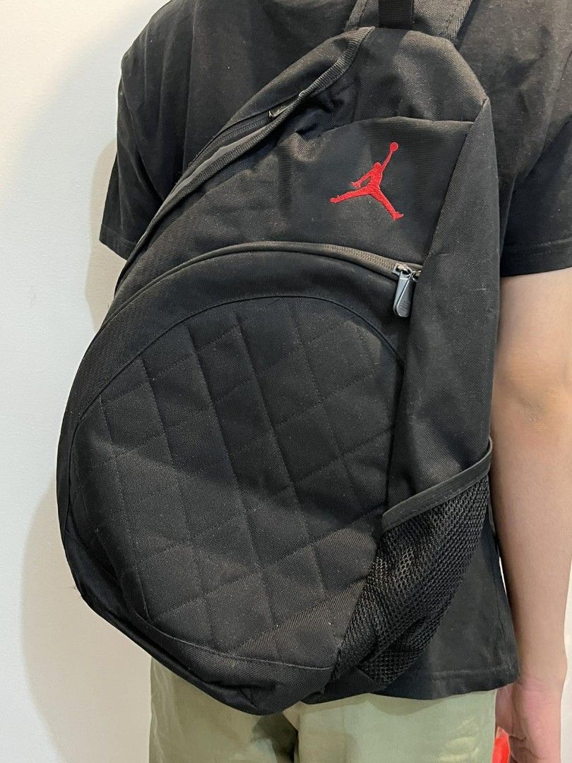 NEW Black Jordan Jumpman Sling Backpack Bag NWT Nike Air 53 OFF