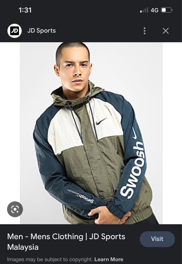 Jd nike on sale windbreaker