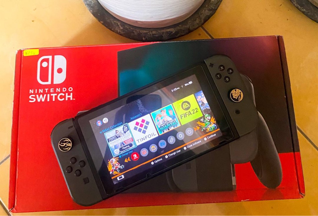 NINTENDO SWITCH V2 JAILBREAK, Video Gaming, Video Game Consoles