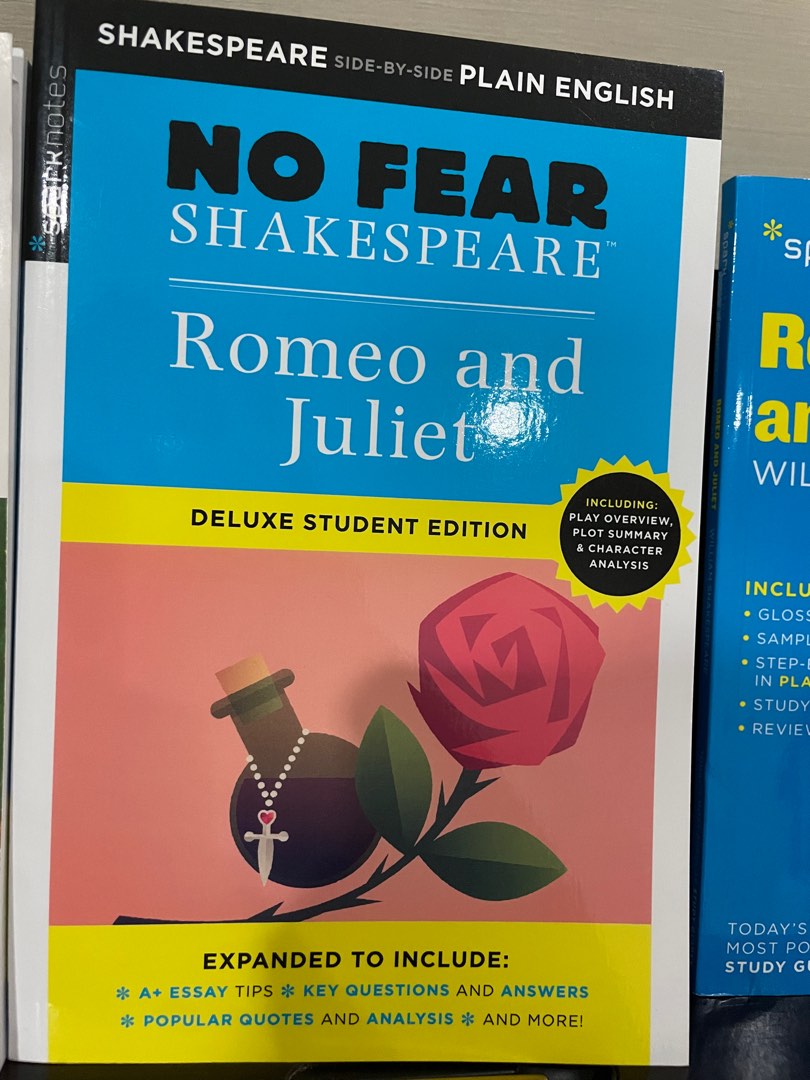 No fear Shakespeare Romeo and Juliet., Hobbies & Toys, Books & Magazines, Assessment Books on No fear Shakespeare Romeo and Juliet., Hobbies & Toys, Books & Magazines, Assessment Books on