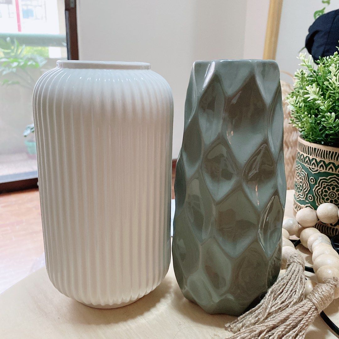 Nordic vases, Furniture & Home Living, Home Decor, Vases & Decorative Bowls on Carousell
