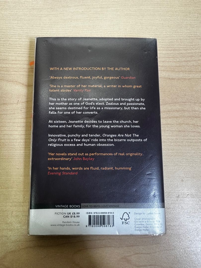 Oranges are not the Only Fruit Winterson, Hobbies & Toys