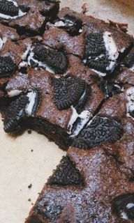 Oreo Brownies / Butterscotch - Made to order (8 pcs)