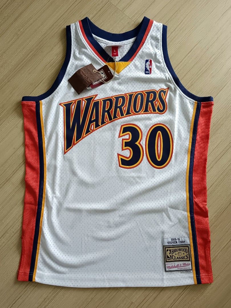 Mitchell and ness curry outlet jersey