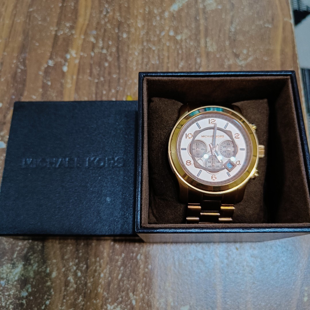 Original Brand New Michael Kors MK 8096 Watch, Men's Fashion, Watches ...
