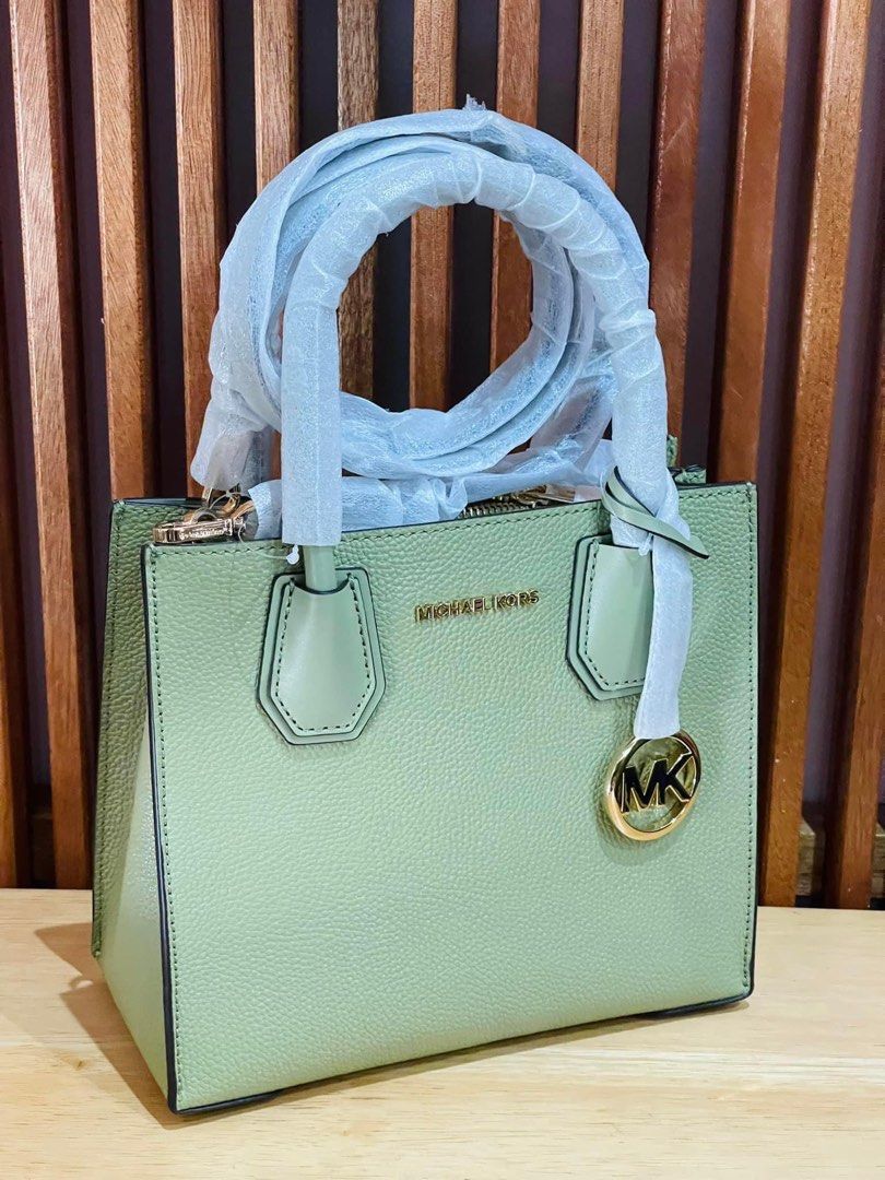 ?ORIGINAL MICHAEL KORS MERCER MEDIUM MINT GREEN, Luxury, Bags & Wallets on  Carousell