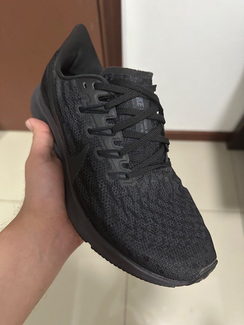 Original Nike Zoom Pegasus 36 All Black Men s Fashion Footwear