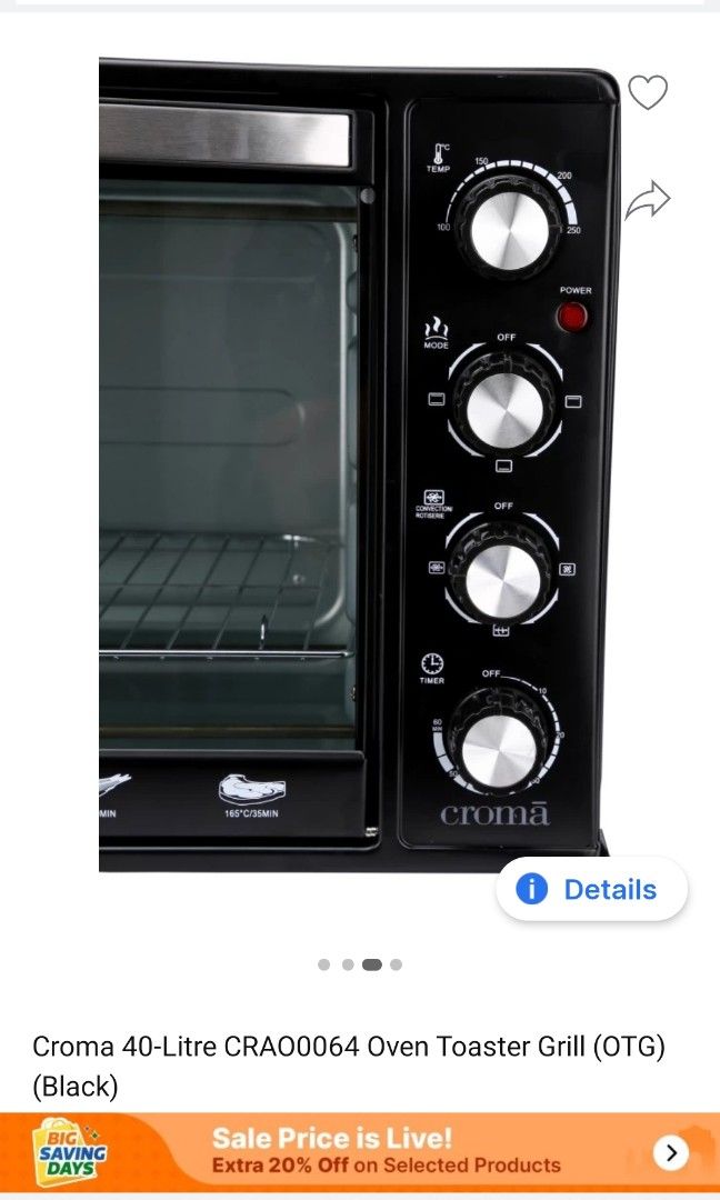 Oven toaster griller, TV & Home Appliances, Kitchen Appliances, Ovens