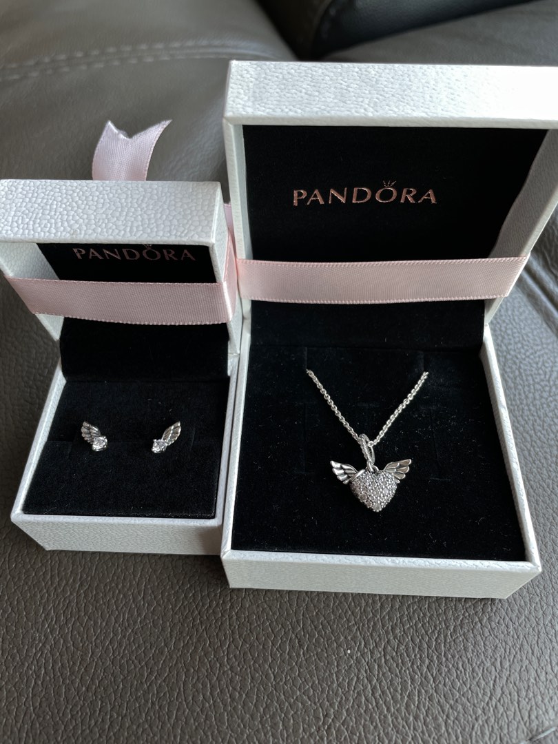Pandora wing necklace deals