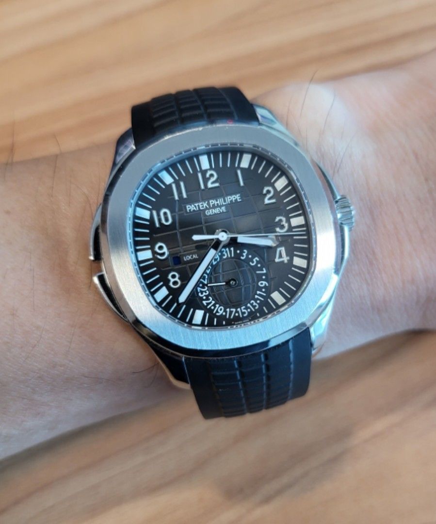 Patek Philippe Aquanaut 5164 Travel Time, Luxury, Watches on Carousell