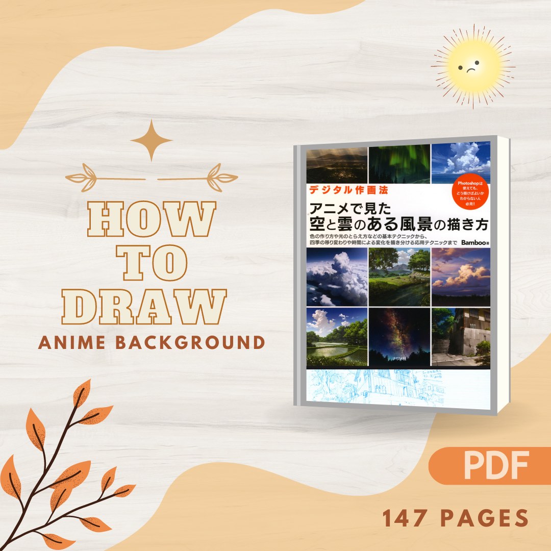 (PDF) How to Draw Anime Backgrounds [JAPANESE], Hobbies & Toys, Books