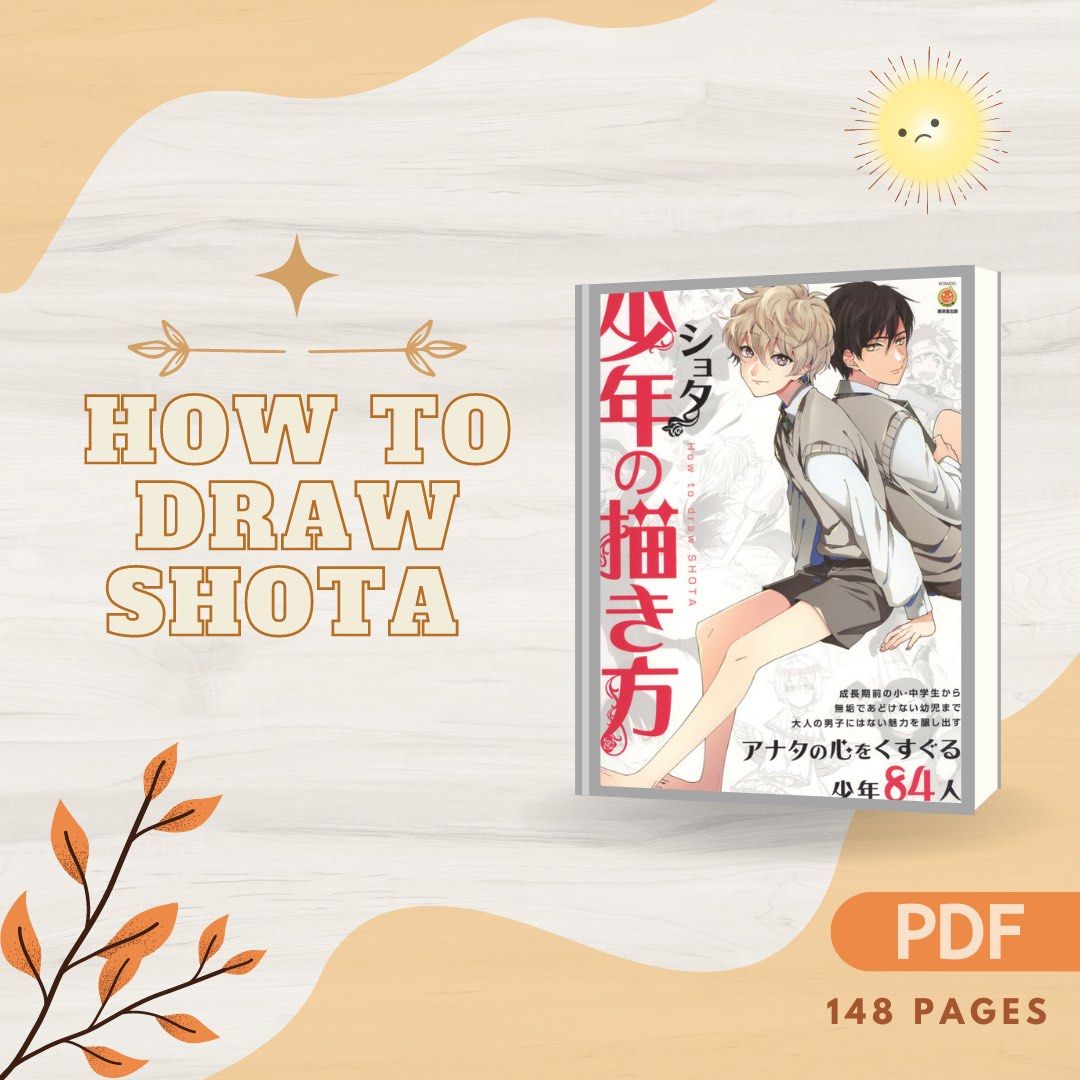 (PDF) How to Draw Shota [JAPANESE], Hobbies & Toys, Books & Magazines ...
