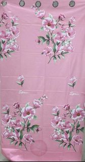 Pink Floral Curtain for only 135 Pesos❗❗❗❗❗