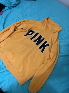 Pink Turtleneck Sweatshirt