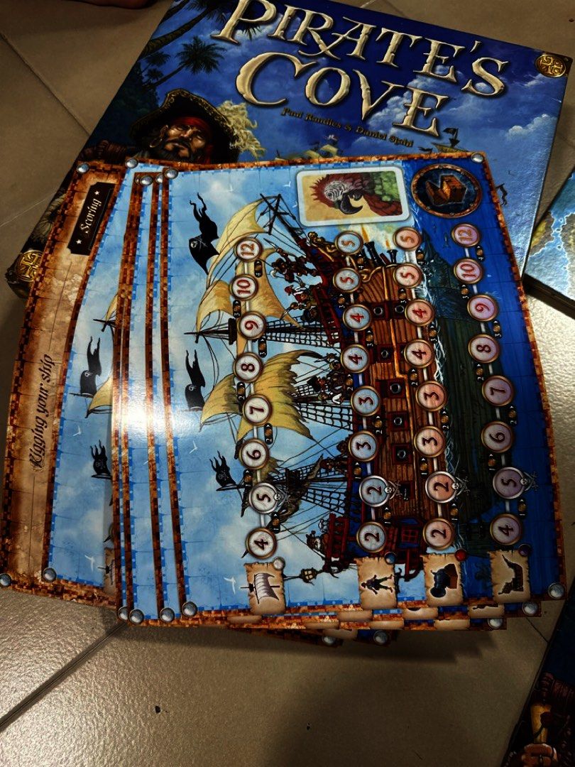 Pirates Cove Boardgame, Hobbies & Toys, Toys & Games on Carousell