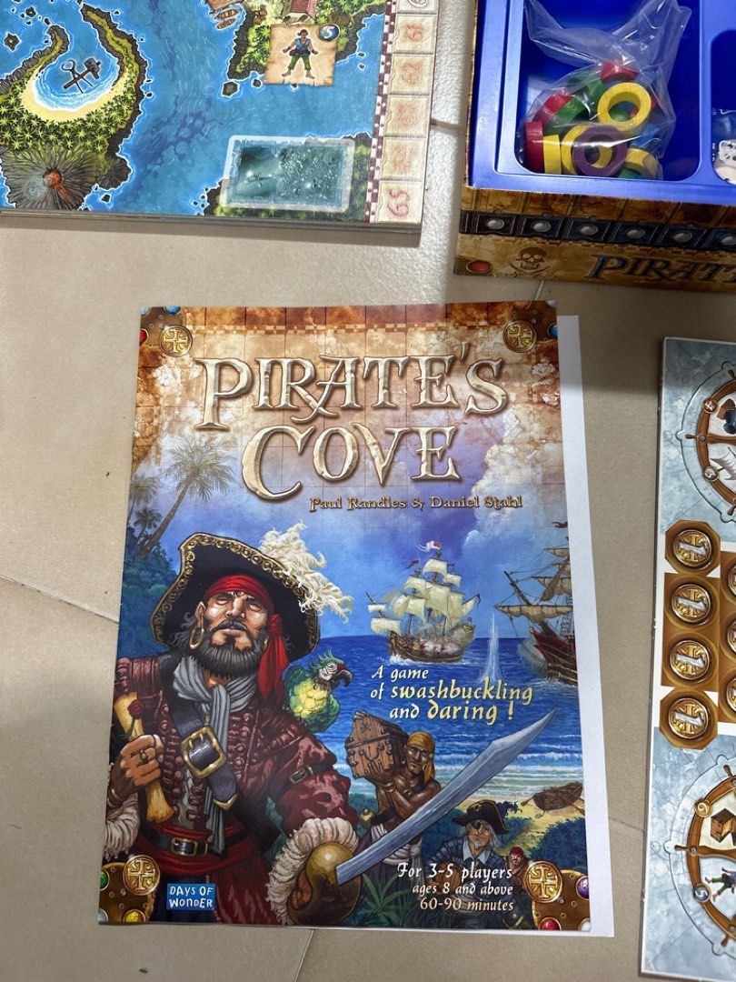 Pirates Cove Boardgame, Hobbies & Toys, Toys & Games on Carousell