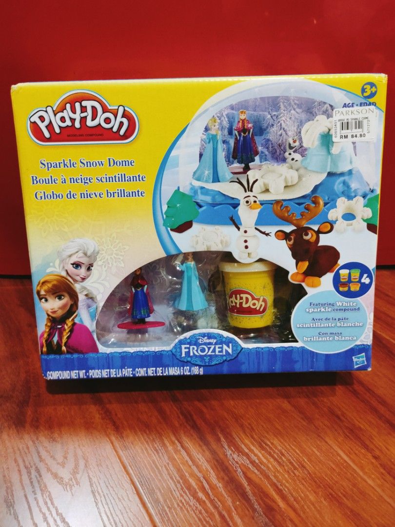 Tuesday Play-Doh Snow White With Sparkle Compound