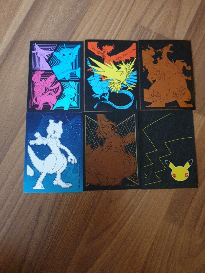 Pokemon TCG Assorted Card Sleeves 20 Unique Designs - Pokemon Center Sleeves