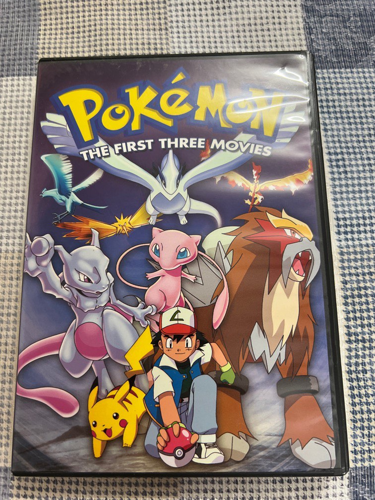 Pokemon The First Three Movies DVDs, Hobbies & Toys, Music & Media