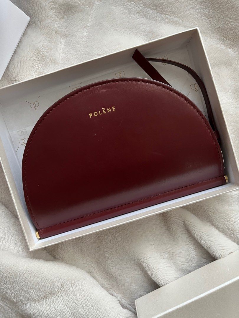 Polene half best sale moon wallet