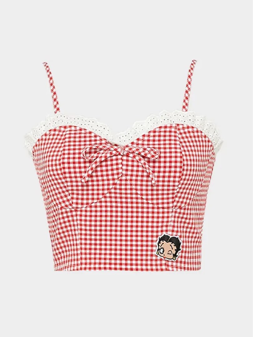 Pomelo x Betty Boop Top, Women's Fashion, Tops, Shirts on Carousell