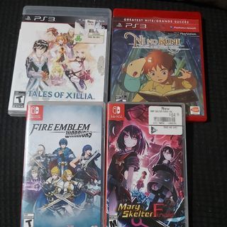 Ps3 and switch anime games
