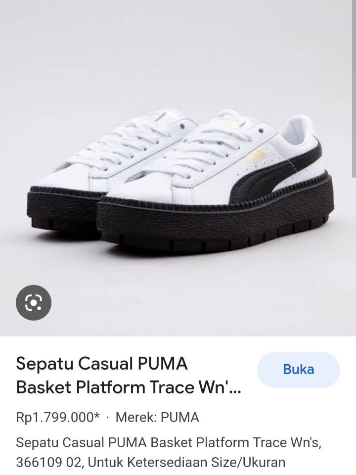 puma basket platform trace