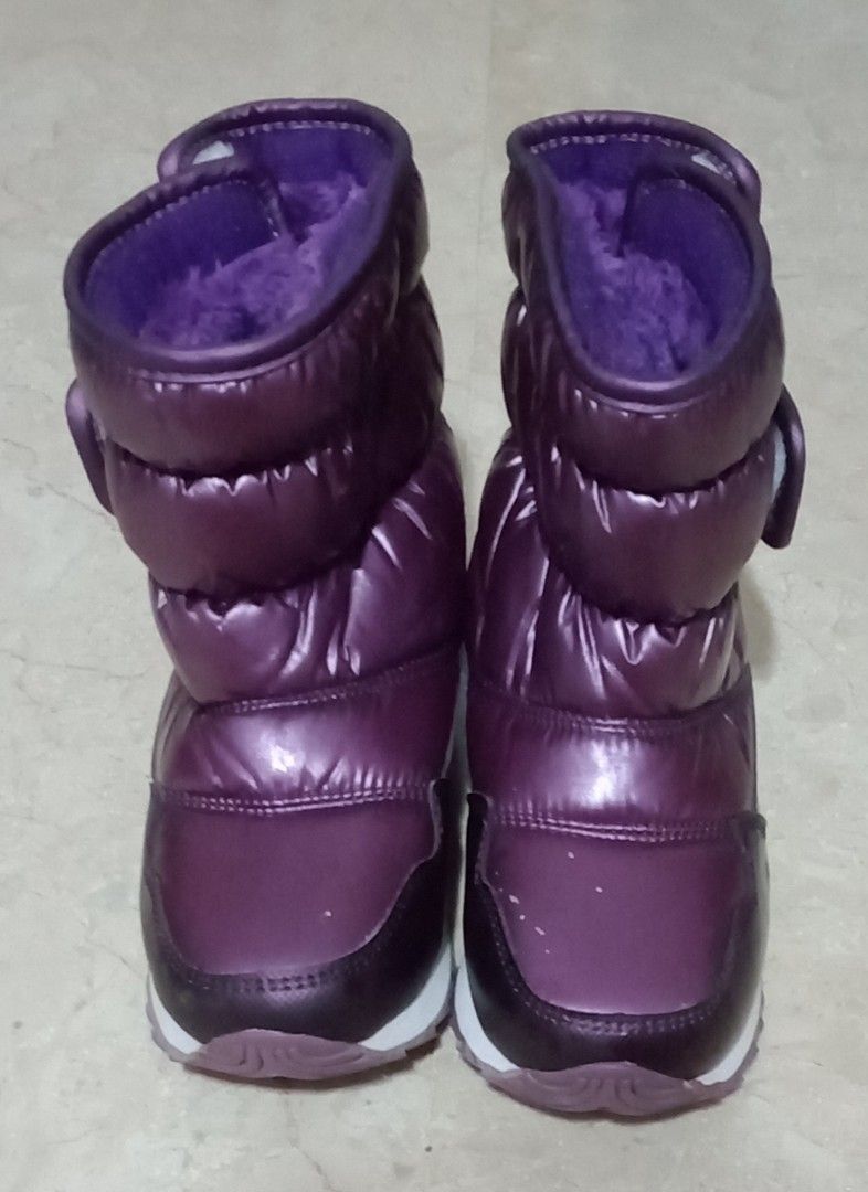 Purple winter boots sale