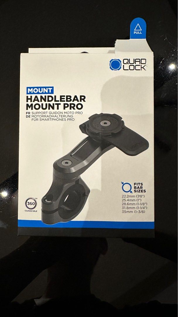 QUADLOCK Handlebar Mount PRO BNIB, Motorcycles, Motorcycle Accessories