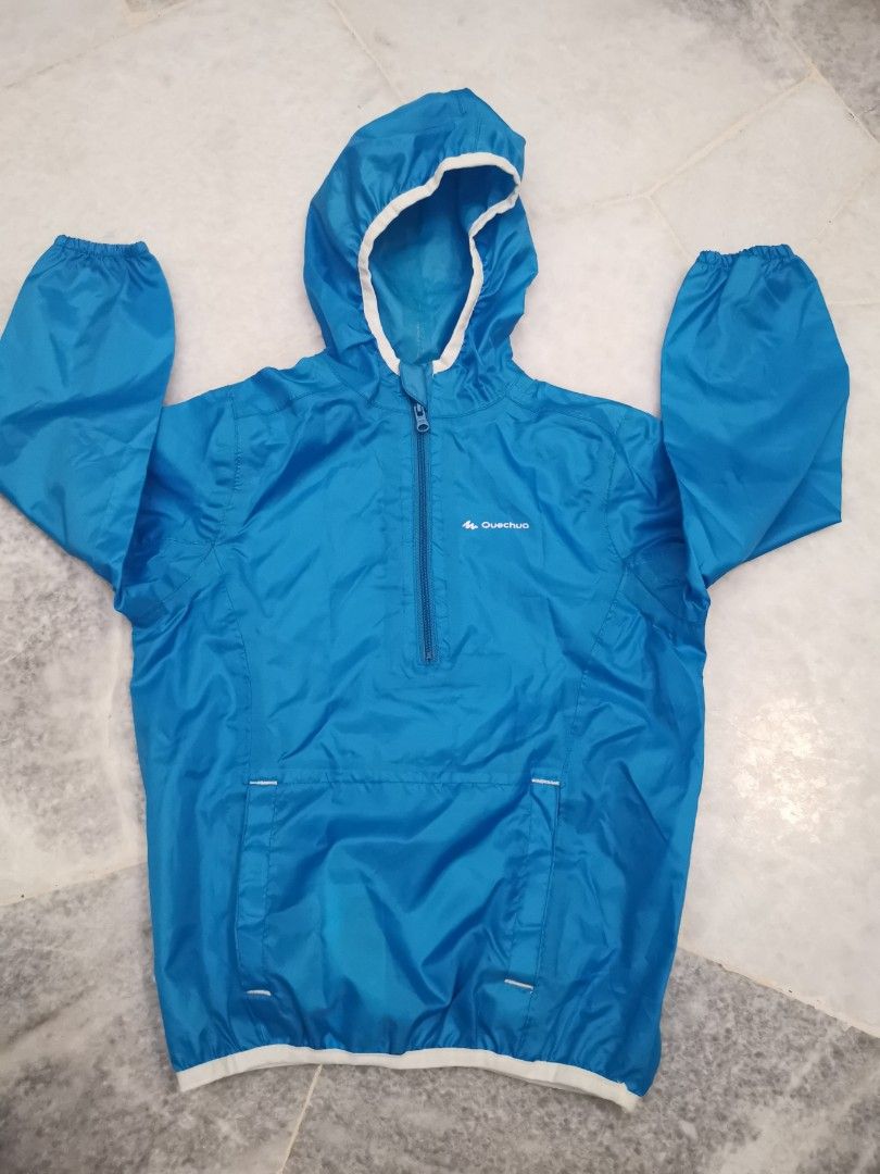 Quechua anorak raincoat, Babies & Kids, Babies & Kids Fashion on Carousell