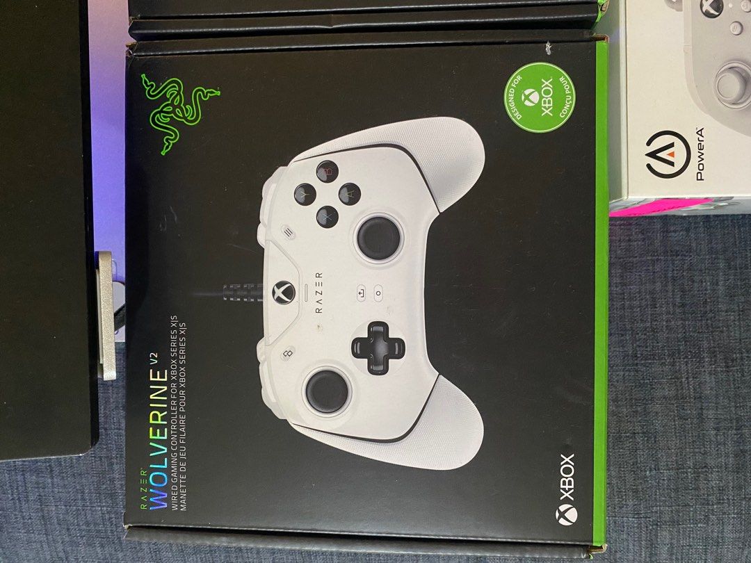 Razer Wolverine v2 Wired Gaming Controller (Category: Controllers) located in Mandaluyong City. Submitted by luna_mitzuki (Listing ID 1209007500, Image 3). Description: opened to test 100% Authentic or Money Back guaranteed bought in the US rfs: Extra controllers.