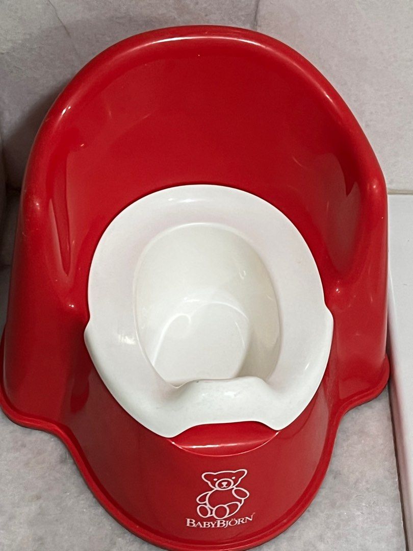 Baby bjorn potty red sales