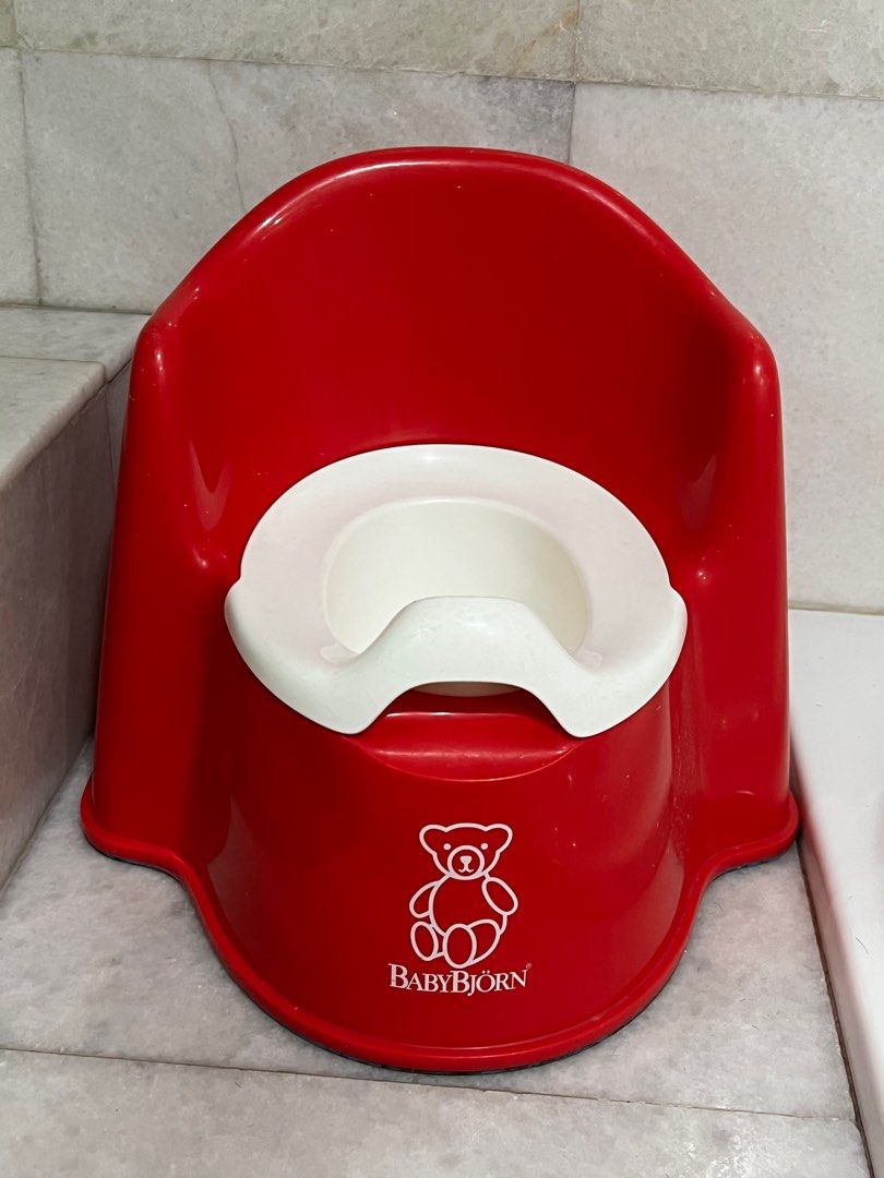 Red Baby Bjorn Potty for sale