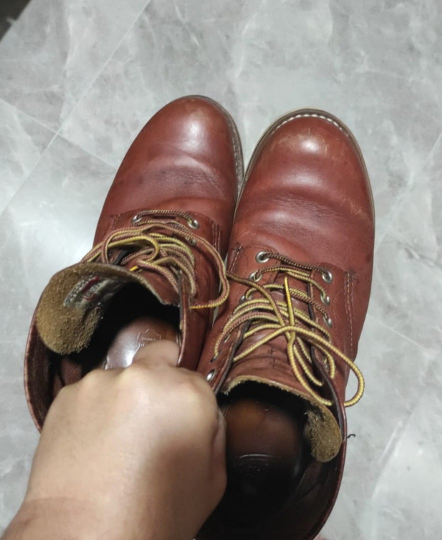 Red Wing Shoe Size 9D, Men's Fashion, Footwear, Boots on Carousell