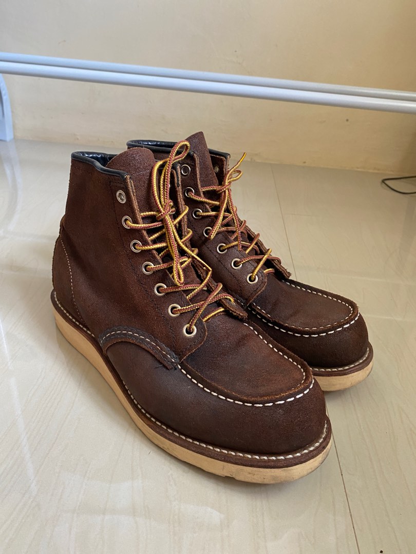 Red Wings 8878 Moc Toe Boots, Men's Fashion, Footwear, Boots on Carousell