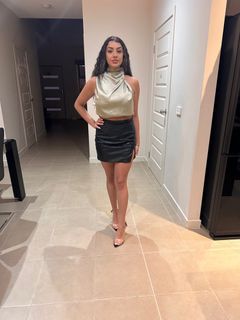 Rent top & skirt